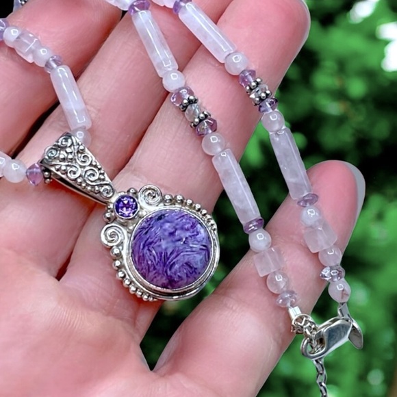 🌺Sajen Sterling Necklace and Pendant - Picture 2 of 14